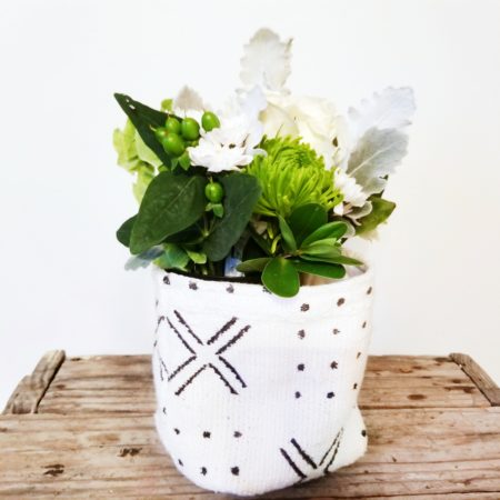 Dusty Boot Designs | Mudcloth Planter