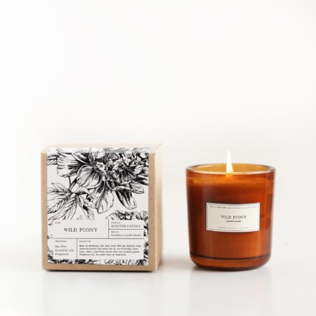 Dusty Boot Designs | Wild Peony Candle